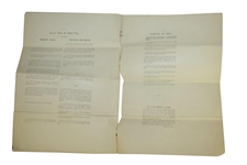 1891 Royal & Ancient St. Andrews Rules for the Game of Golf as Revised by The Special Committee