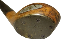 JC Smith Special Splice Neck Wood Circa 1900 w/ Head & Shaft Stamps
