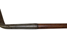1850's Scottish Long Iron Lofter Club w/ '133' Shaft Stamp