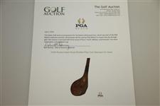 GGM Socket Head Wood Shafted Play Club w/ Head Stamp