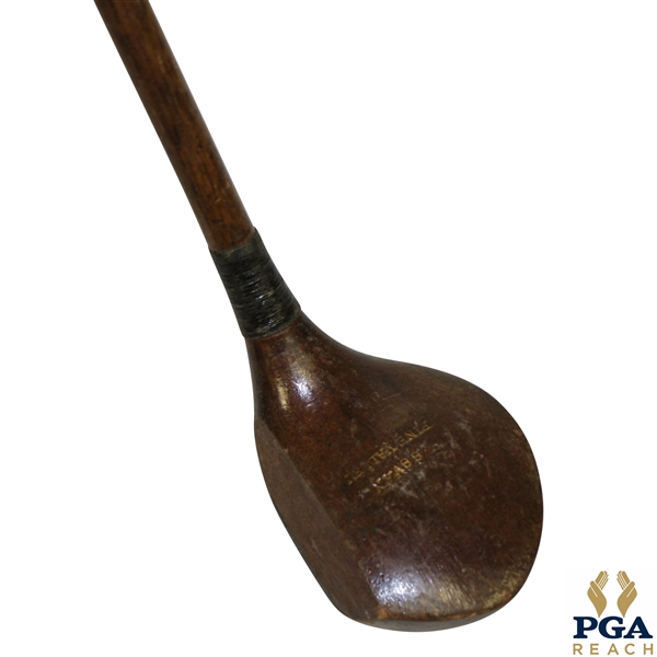 J. Govan, Pine Valley Socket Head Wood Shafted Play Club w/ Head Stamp