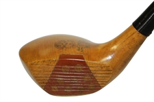 MacGregor/Burk Wood Shafted Driver Pat. 1919 Nashville, Tenn. w/ Shaft Stamp
