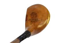 MacGregor/Burk Wood Shafted Driver Pat. 1919 Nashville, Tenn. w/ Shaft Stamp