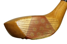 MacGregor/Burk Wood Shafted Driver Pat. 1919 Nashville, Tenn. w/ Shaft Stamp