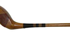 MacGregor/Burk Wood Shafted Driver Pat. 1919 Nashville, Tenn. w/ Shaft Stamp