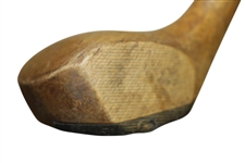 DC Stewart Bulldog Head Wood Shafted Play Club w/ Head Stamp