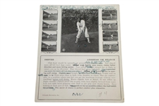 1947 Harry 'Lighthorse' Cooper Teaching Instructional Cards w/ Personal Notes Penned From Cooper - 102 in Total