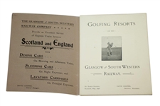 1898 Glasgow & South Western Railway Golfing Resorts Notes Booklet - 'Far & Sure'
