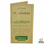 1920s Robert Forgan & Son St Andrews Scorecard w/ Stymie 