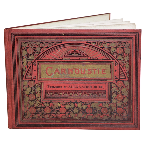 Carnoustie Collotype View Book Published by Alexander Buik - Valentine & Sons