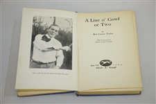 1923 A Line O' Gowf or Two by Bert Leston Taylor Book