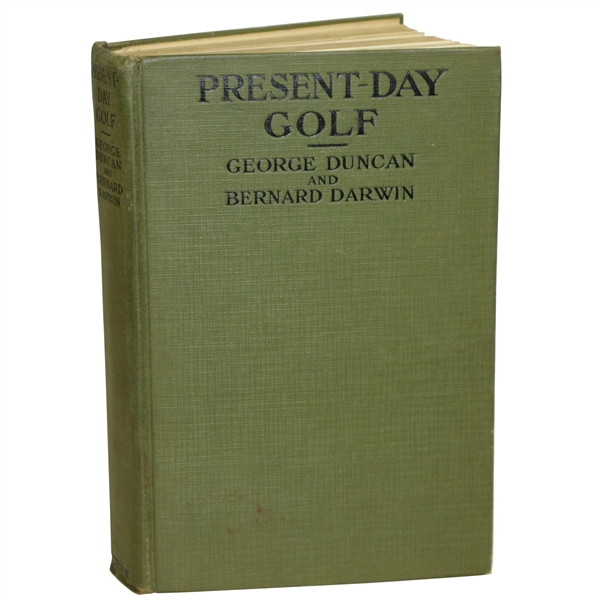 1921 Golf Book Present Day Golf by Duncan and Darwin