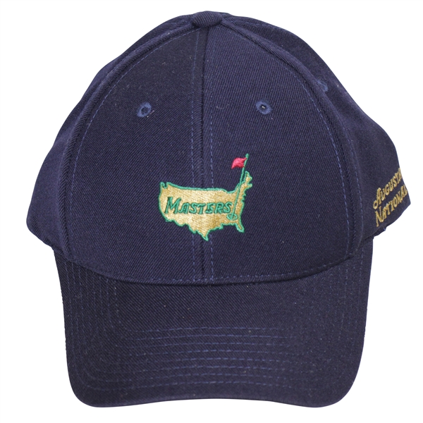 Augusta National Masters Navy Blue Strap Back Hat w/ Logo