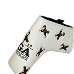 2019 PGA Championship Bethpage Black Leather Putter Cover - Koepka Win