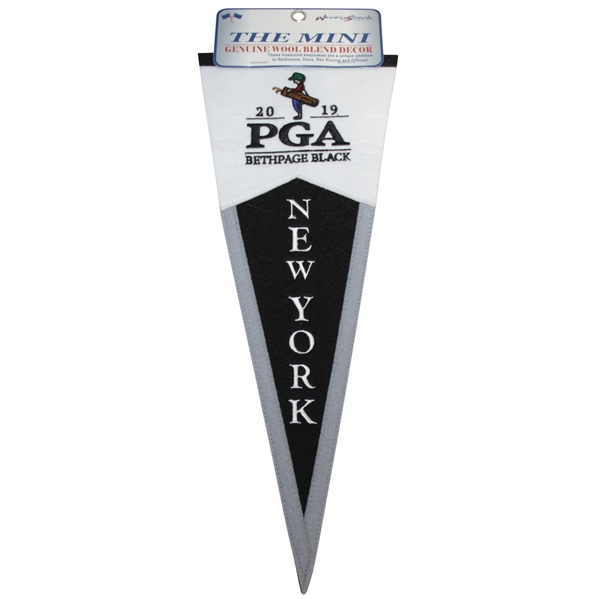 2019 PGA Championship Bethpage Black New York Pennant - Koepka Win