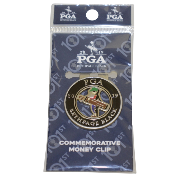 2019 PGA Championship Bethpage Money Clip - Koepka Win