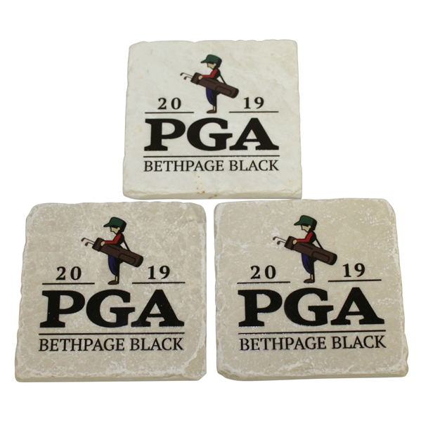 2019 PGA Championship Bethpage Coasters Set - Koepka Win