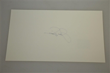 Jack Nicklaus Signed Card with Personal Golden Bear Hologram #00030