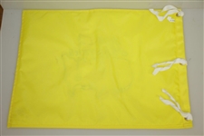 Danny Willett Signed 2016 Masters Embroidered Flag JSA #P67597
