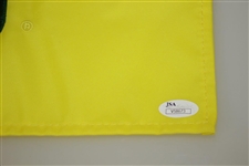 Patrick Reed Signed 2018 Masters Embroidered Flag JSA #V58673