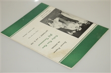 1949 Valley View Open Golf Tournament Program
