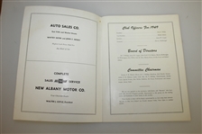 1949 Valley View Open Golf Tournament Program