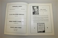 1949 Valley View Open Golf Tournament Program