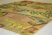 1937 Ralph Guldahl Camel Cigarette Comic Strip Advertisement - US Open