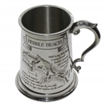 Pebble Beach Pewter Golf Tankard - Made in England