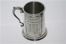 Pebble Beach Pewter Golf Tankard - Made in England
