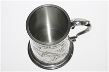 Pebble Beach Pewter Golf Tankard - Made in England