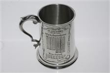 St. Andrews 'The Old Course' Pewter Golf Tankard - Made in England