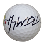 Gary Woodland Signed Titleist Masters Logo Ball JSA ALOA