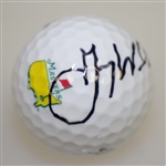 Gary Woodland Signed Titleist Masters Logo Ball JSA ALOA