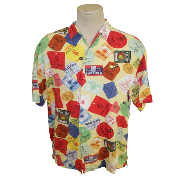 Augusta National Golf Club Masters Badge Button Down Shirt