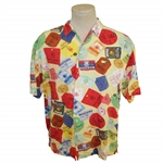 Augusta National Golf Club Masters Badge Button Down Shirt