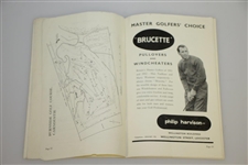 1953 Open Championship at Carnoustie Program - Wed & Thurs - Ben Hogan Winner