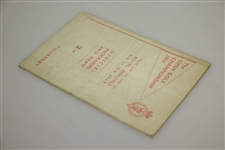 1954 Open Championship at Royal Birkdale Thursday Program - Peter Thomson Winner