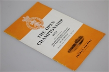 1959 Open Championship at Muirfield Friday Program - Gary Player Win