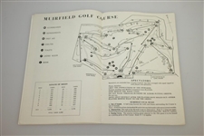 1959 Open Championship at Muirfield Friday Program - Gary Player Win