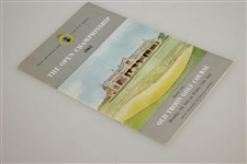 1962 Open Championship at Old Troon Program - Arnold Palmer Winner