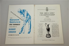 1962 Open Championship at Old Troon Program - Arnold Palmer Winner