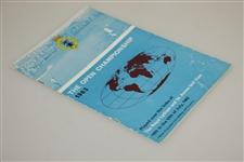 1963 Open Championship at Royal Lytham Program - Bob Charles Winner