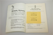 1963 Open Championship at Royal Lytham Program - Bob Charles Winner