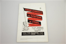 1963 Open Championship at Royal Lytham Program - Bob Charles Winner