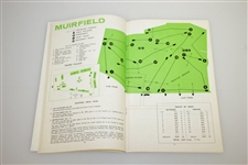 1966 Open Championship at Muirfield Program & Draw Sheet  - Nicklaus 1st Open Win