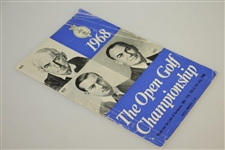 1968 Open Championship Program at Carnoustie - Gary Player Win