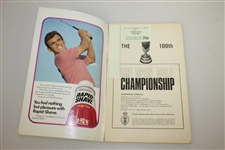 1971, 1972 & 1973 Open Championship Programs - Trevino & Weiskopf Wins