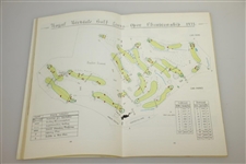 1971, 1972 & 1973 Open Championship Programs - Trevino & Weiskopf Wins