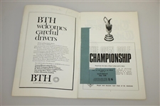 1969 Open Championship at Royal Lytham & St. Annes Program & Draw Sheet - Jacklin Win